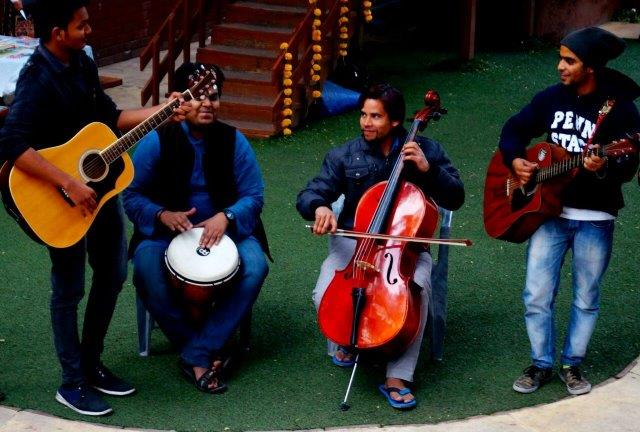male instrumental band west-delhi