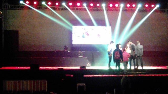 top stage and light setup west-delhi